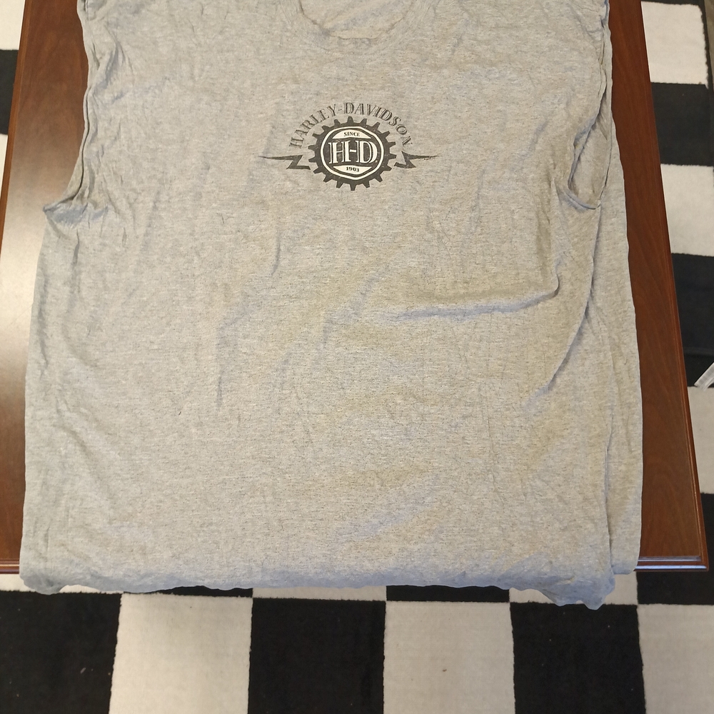 Harley-Davidson Light Gray Men's Tank Top